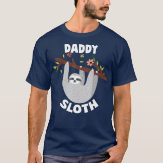 Camiseta Papi Sloth Parking Familia para Menwoman s