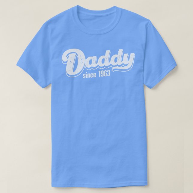 Camiseta Papi Vintage desde 1963 (Diseño del anverso)