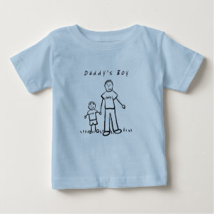 Camiseta Papi y yo (dibujo)