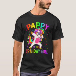 Camiseta Papía de Dabbing Unicorn, Chica del partido de cum