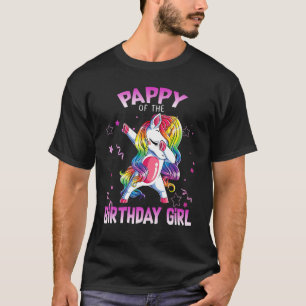 Camiseta Papía de Dabbing Unicorn, Chica del partido de cum
