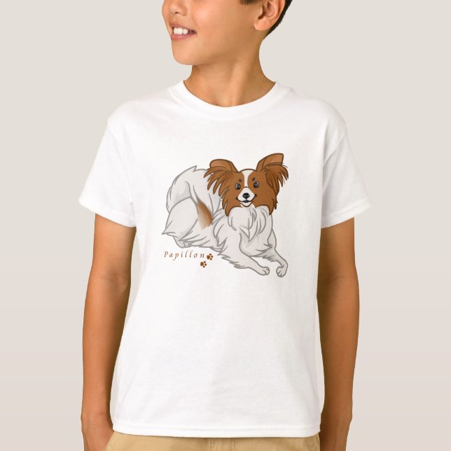 Camiseta papillon (Anverso)