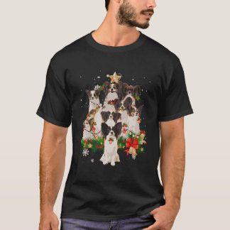 Camiseta Papillon Christmas Tree ilumina un regalo divertid