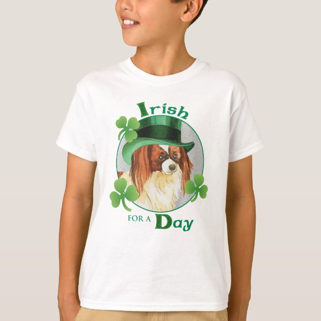 Camiseta Papillón del Día de San Patricio (Anverso)