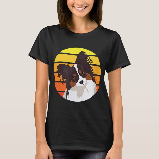 Camiseta Papillon Dog Lover Gift (Anverso)