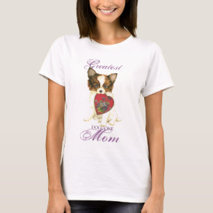 Camiseta Papillon Heart Mom