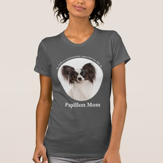 Camiseta Papillon Mom T-Shirt (Anverso)