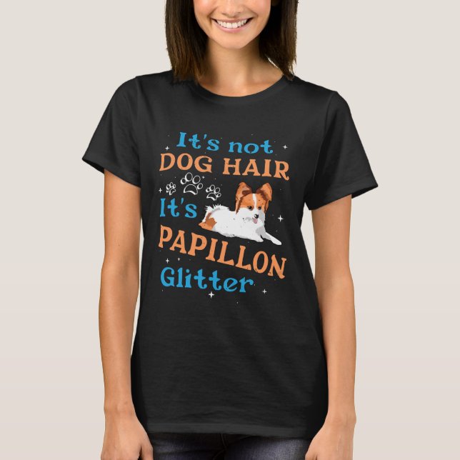 Camiseta Papillon Papillon Papi al estilo retro papillon (Anverso)