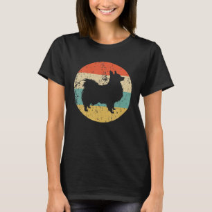 Camiseta Papillon Vintage Retro Papillon Dog