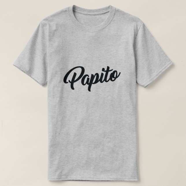 CAMISETA PAPITO (Diseño del anverso)