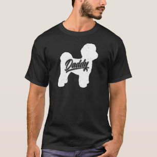 Camiseta Papito Maltés Dueño De Perro Papa Padres De Malte