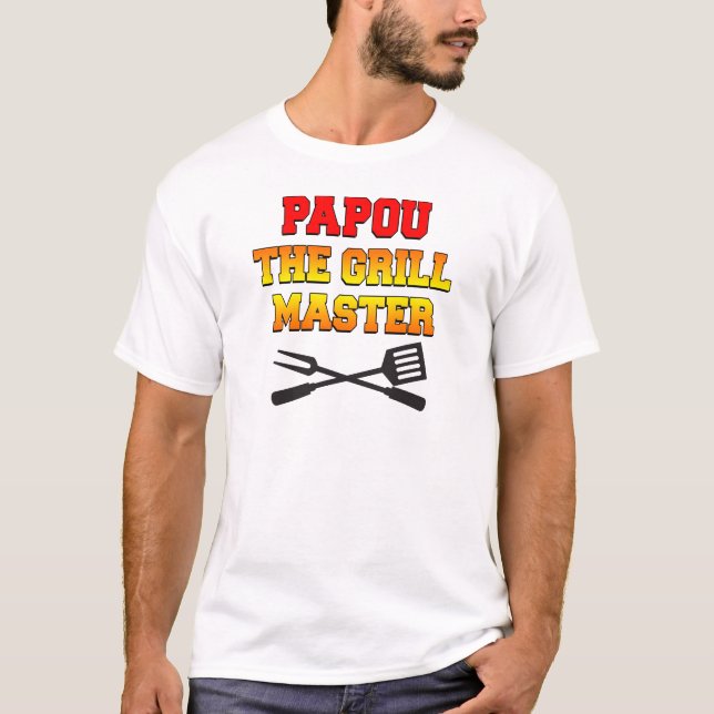 Camiseta Papou Grill Master (Anverso)