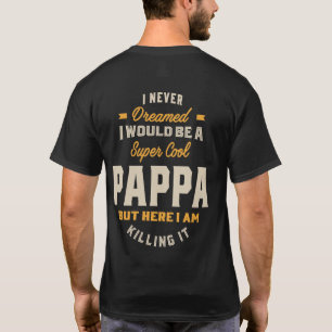 Camiseta Pappa Super Guay que mata a papá