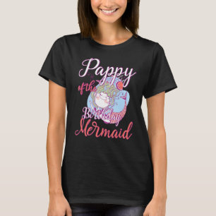 Camiseta Pappía de la hija de la sirena cumpleaños B Chica 