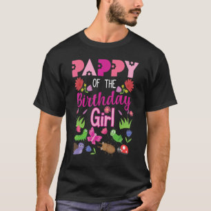 Camiseta Pappía Del Fiesta Bday De Insectos De Bug Chica De