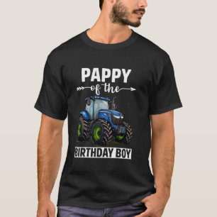 Camiseta Pappy De La Granja De Tractores De Cumpleaños Cump