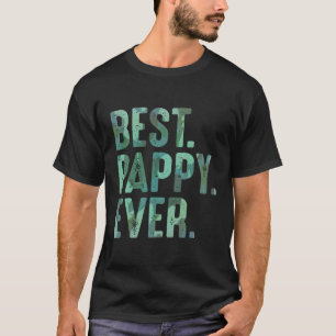 Camiseta Pappy De Nietos Para Mejor Pappy De La Historia