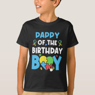 Camiseta Pappy Del Rompecabezas De Conciencia Del Autismo D