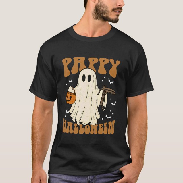 Camiseta Pappy Halloween Ghost with Speculum OB Nursing Dep (Anverso)