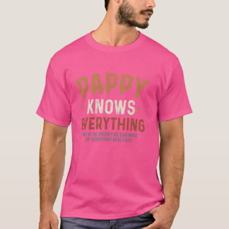 Camiseta Pappy lo sabe todo - Humorous Father's Day Pap