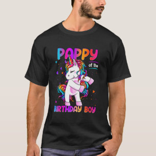 Camiseta Pappy of the Birthday Party Boy Matching Family Vi