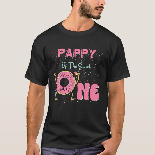 Camiseta Pappy Of The Sweet One Ice Cream Primer Nacimiento (Anverso)