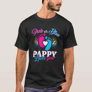 Camiseta Pappy Rosa O Azul Te Ama Madres Y Padres N