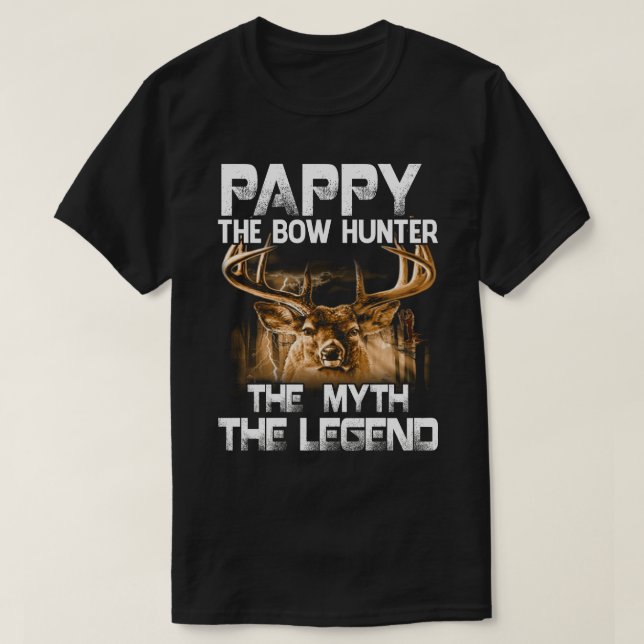 Camiseta PAPPY The Bow Hunter El Mito La Caza De Leyendas (Diseño del anverso)