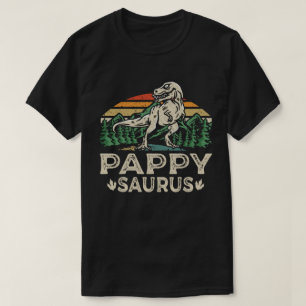 Camiseta Pappysaurus Dinosaur Abuelo Saurus Día del Padre