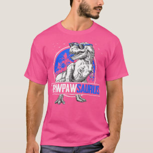 Camiseta Pappysaurus T-Rex Pawpaw Saurus Dinosaur Family Ma