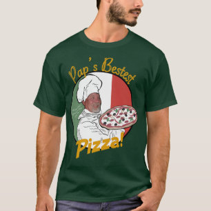 Camiseta Paps mejor pizza 