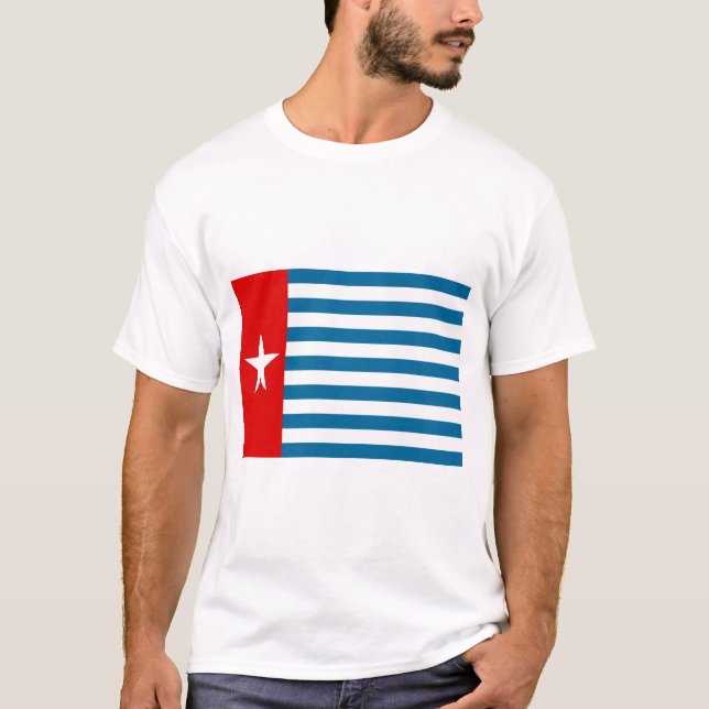 Camiseta Papua del oeste, Indonesia (Anverso)
