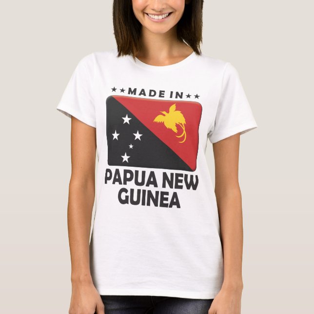Camiseta Papúa Nueva Guinea hizo (Anverso)