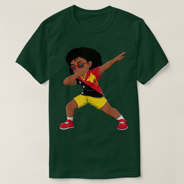 Camiseta Papúa Nueva Guinea - Papúa Nueva Guinea Chica (Diseño del anverso)