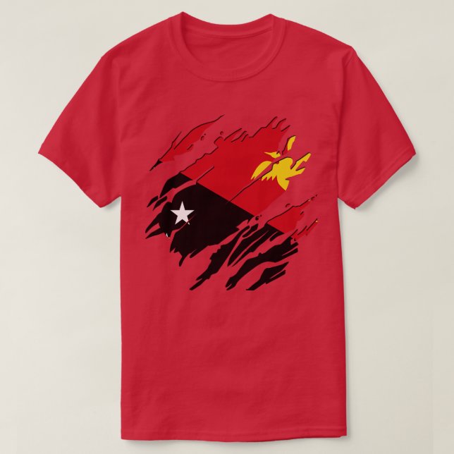 Camiseta Papúa Nueva Guinea siempre (Diseño del anverso)