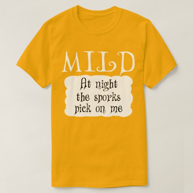 Camiseta Paquete caliente MILD Halloween Taco Costume (Diseño del anverso)