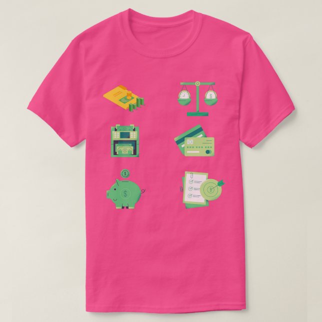 Camiseta paquete contable (Diseño del anverso)