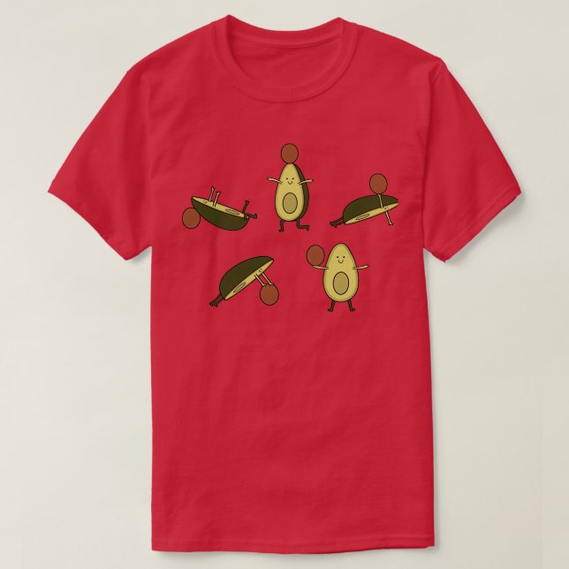 Camiseta Paquete de aguacate (Diseño del anverso)