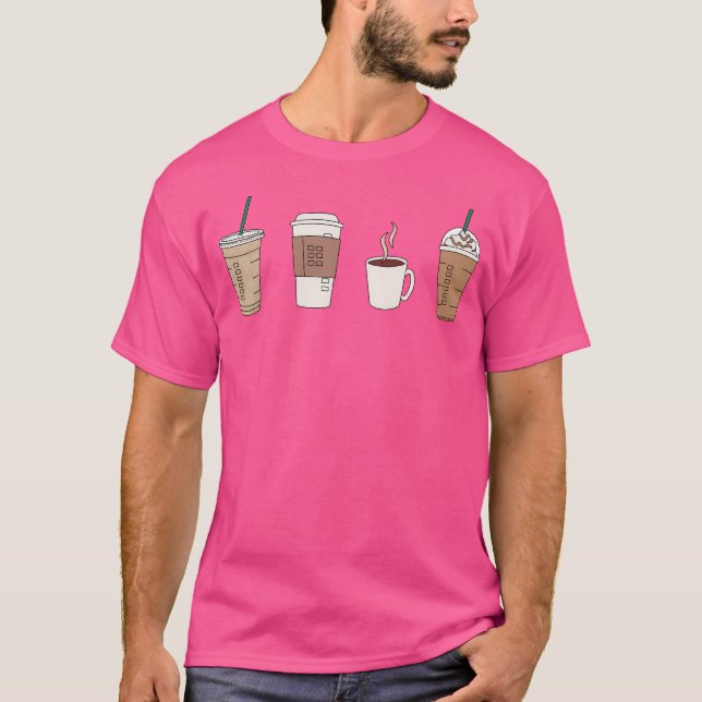 Camiseta Paquete de amantes del café (Anverso)