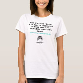 Camiseta Paquete de bebidas divertidas en crucero