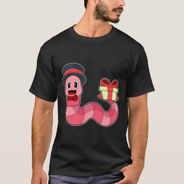 Camiseta Paquete de Boda para Novia con Gusanos (Anverso)