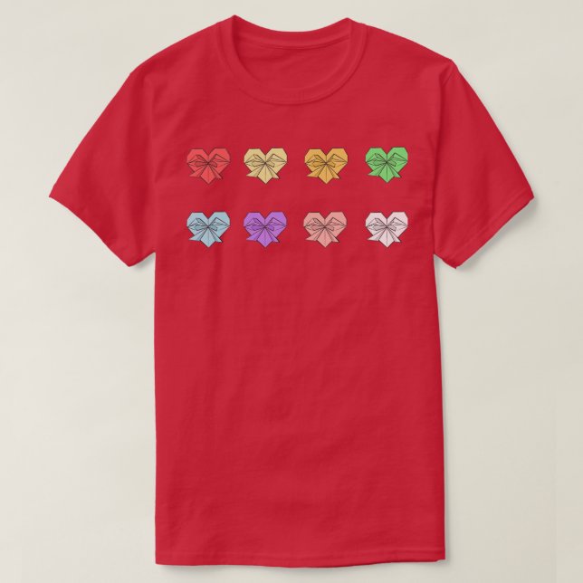 Camiseta Paquete de color Scribblegami Heart (Diseño del anverso)