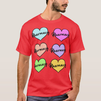 Camiseta paquete de corazón de farmacia