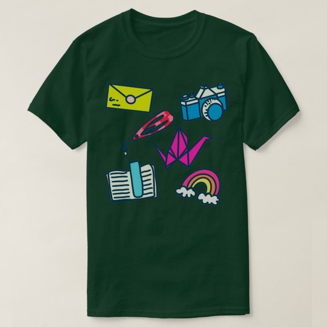 Camiseta Paquete de cosas favoritas (Diseño del anverso)