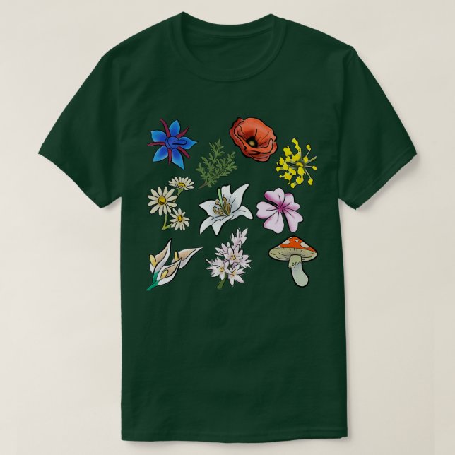 Camiseta Paquete de flor SpiritFarer (Diseño del anverso)