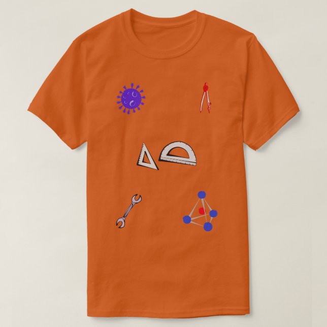 Camiseta Paquete de ingeniería química 3 (Diseño del anverso)