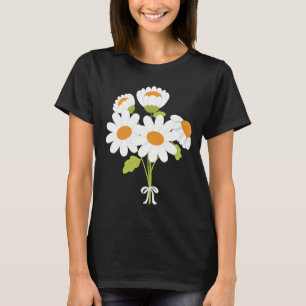 Camiseta Paquete de margarita blanca