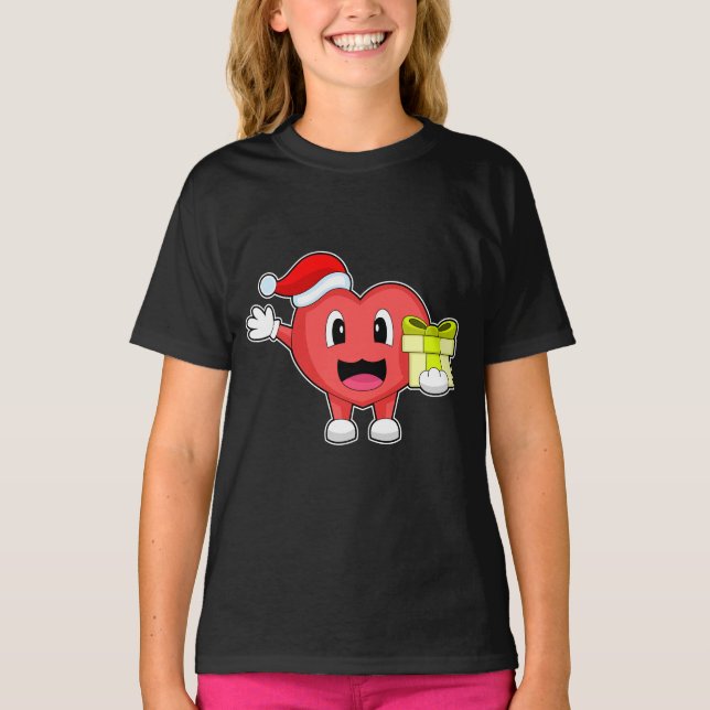 Camiseta Paquete de Navidad del Corazón (Anverso)