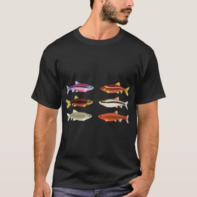 Camiseta Paquete de Notropis Variados (Anverso)