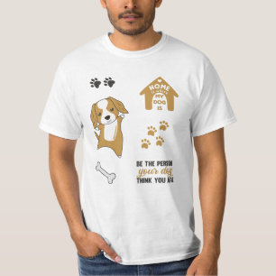 Camiseta Paquete de Pegatinas de los garabatos de los perro